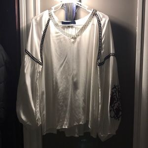 Long Bell sleeve blouse